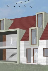 Men�bild Projekt Neubau Einfamilienhaus mit Büro